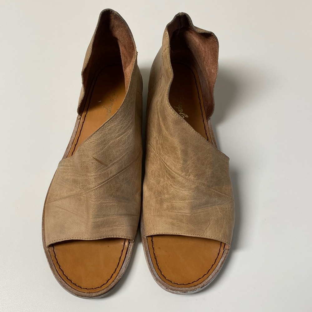 Free People Mont Blanc Leather Sandals